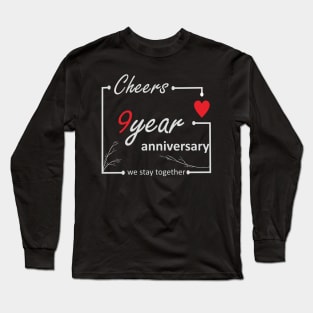 9 Year Anniversary (L) Long Sleeve T-Shirt